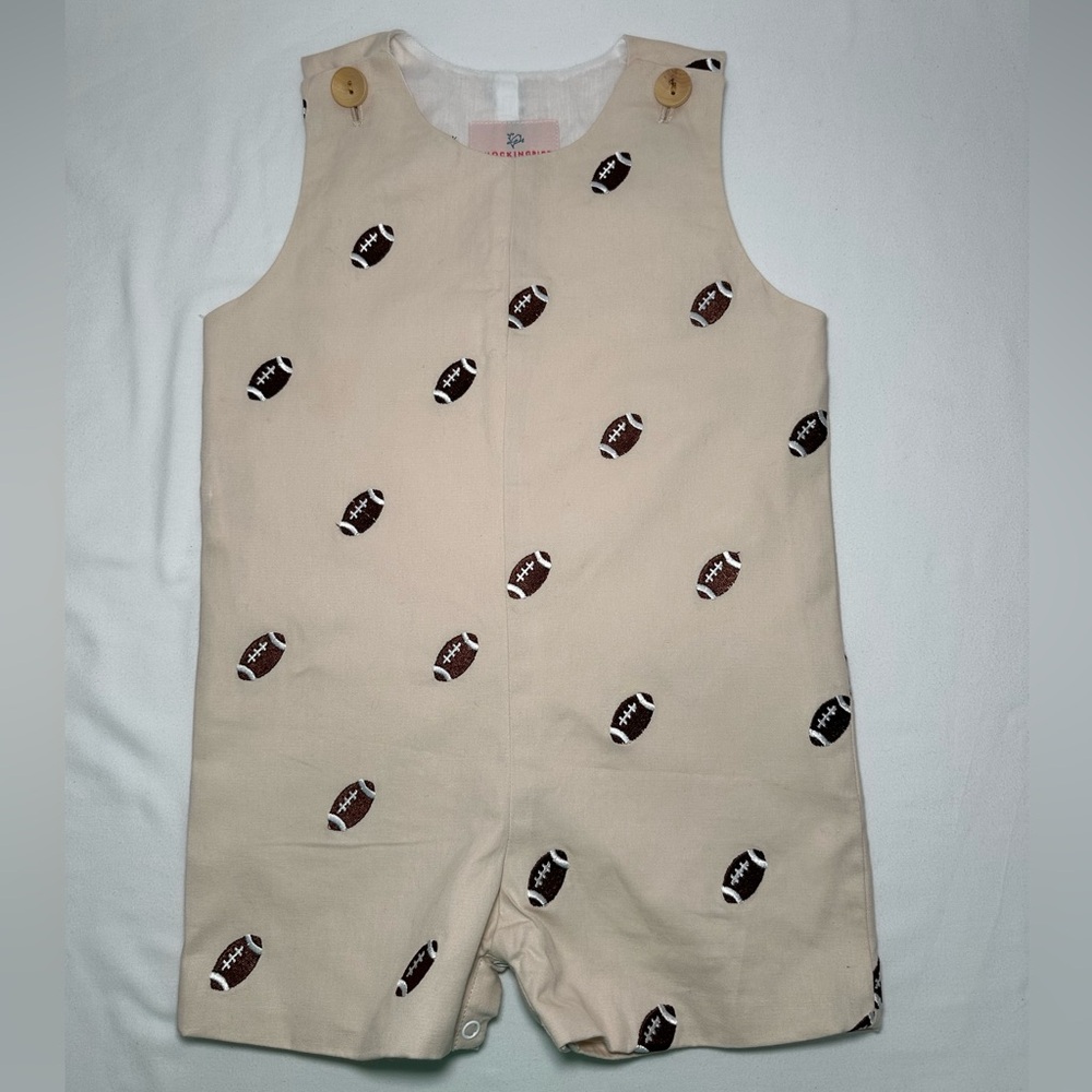 Kids Football Print Romper